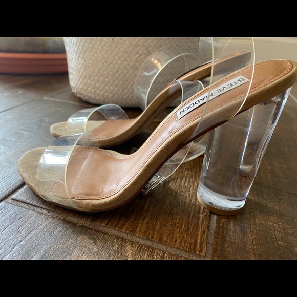 Steve Madden clear heels - Picture 6 of 7